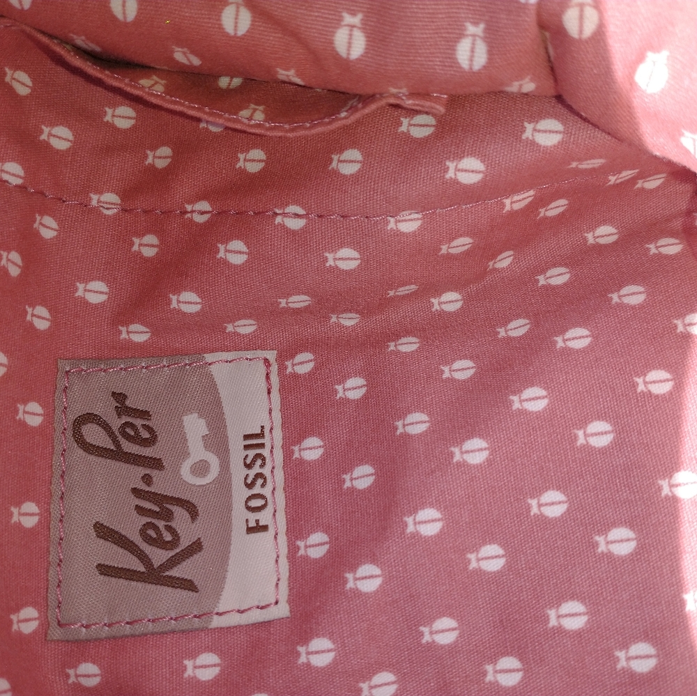 Large Key-Per Fossil Handbag - image 6